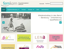 Tablet Screenshot of femkom.de